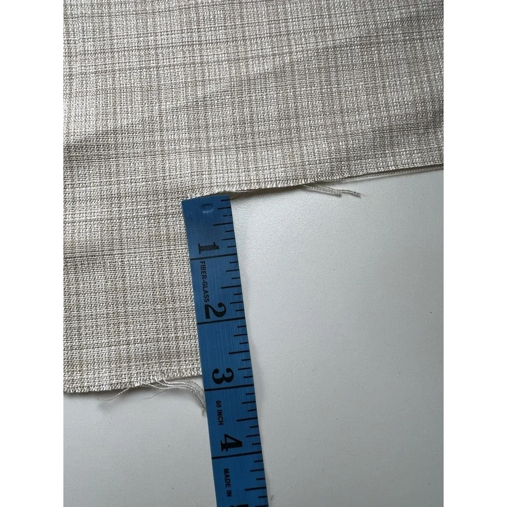 Sunbrella Fabric Surge Ivory  Dyed Acrylic Drapery Upholstery 4.25 yards x 54